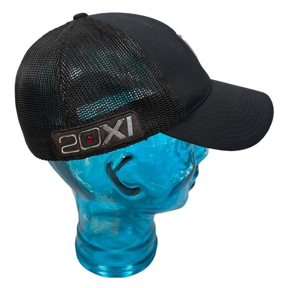 Nike Tiger Woods VR 20XI Flex Fit Golf Hat Men’s Large Black Fitted Trucker Cap - Picture 5 of 10